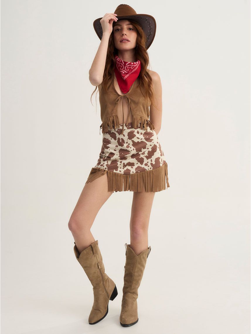 וסט לתחפושת קאוגירל