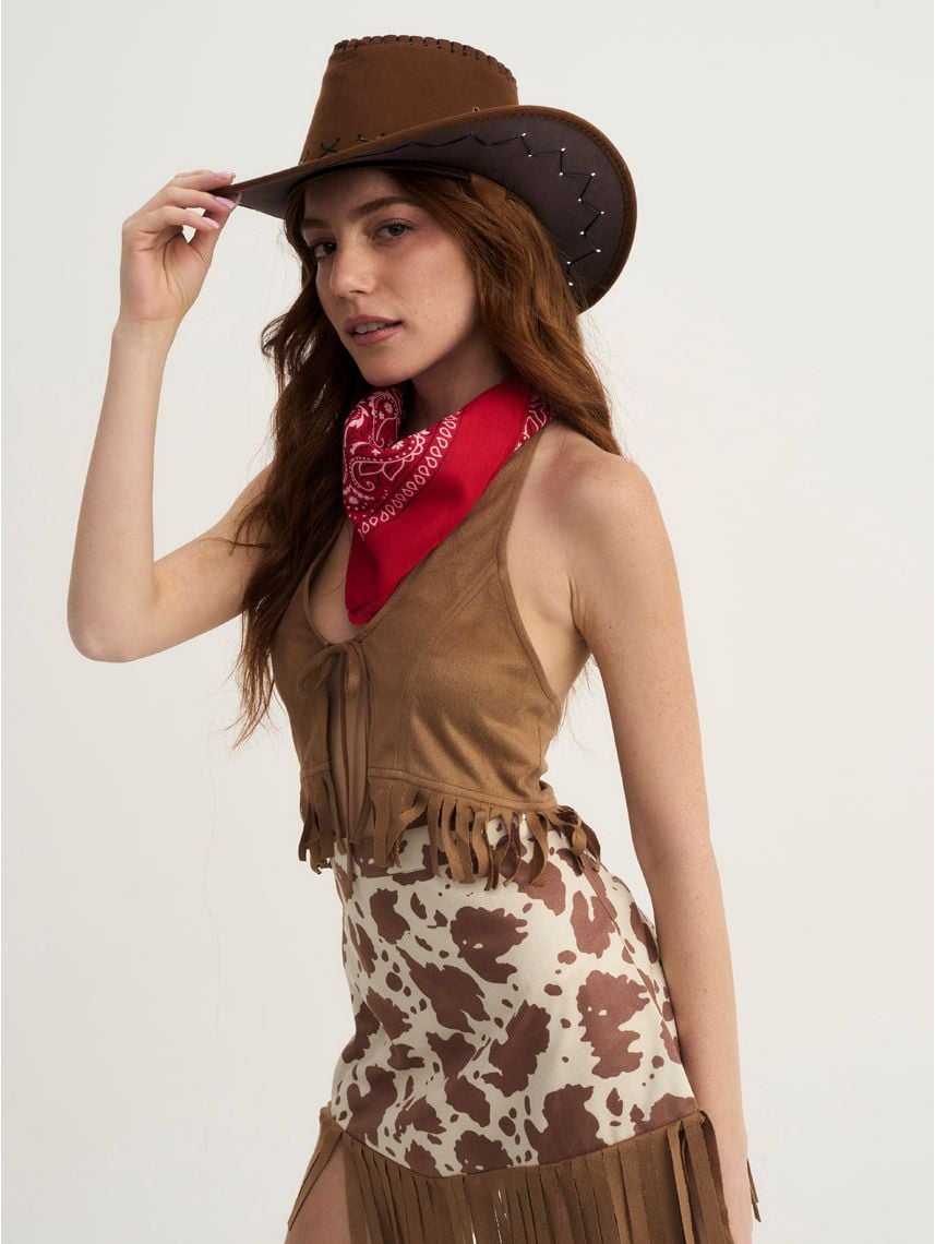 וסט לתחפושת קאוגירל