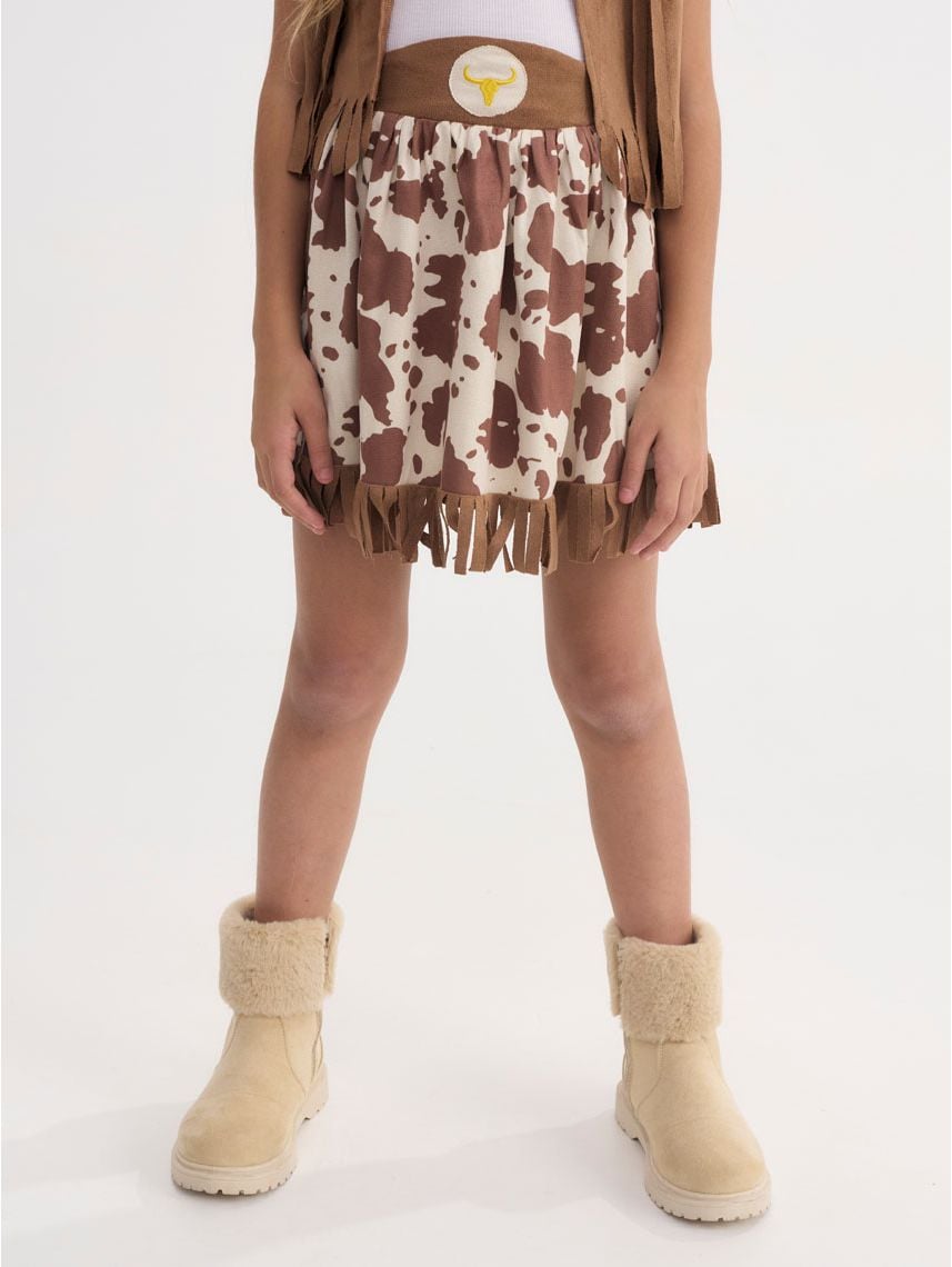 חצאית לתחפושת קאוגירל