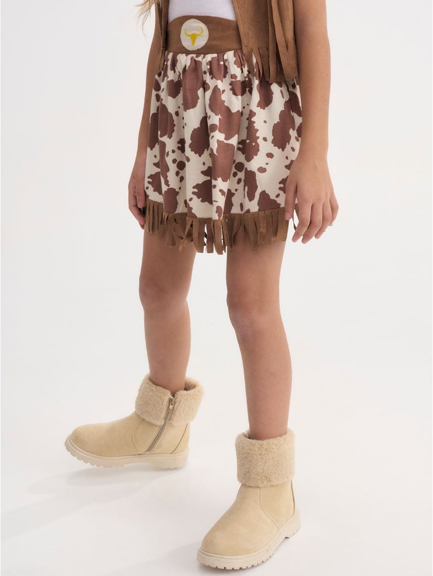 חצאית לתחפושת קאוגירל