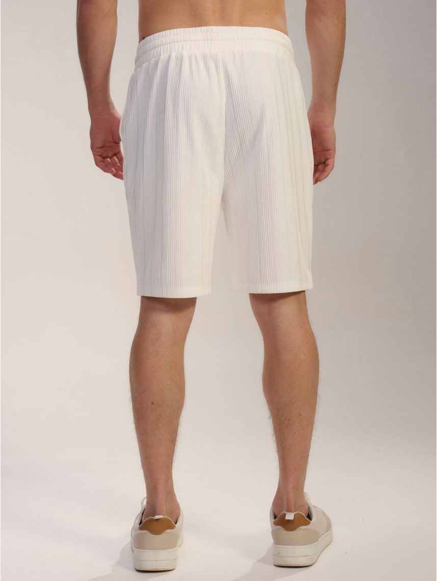 מכנסי טקסטורה קצרים