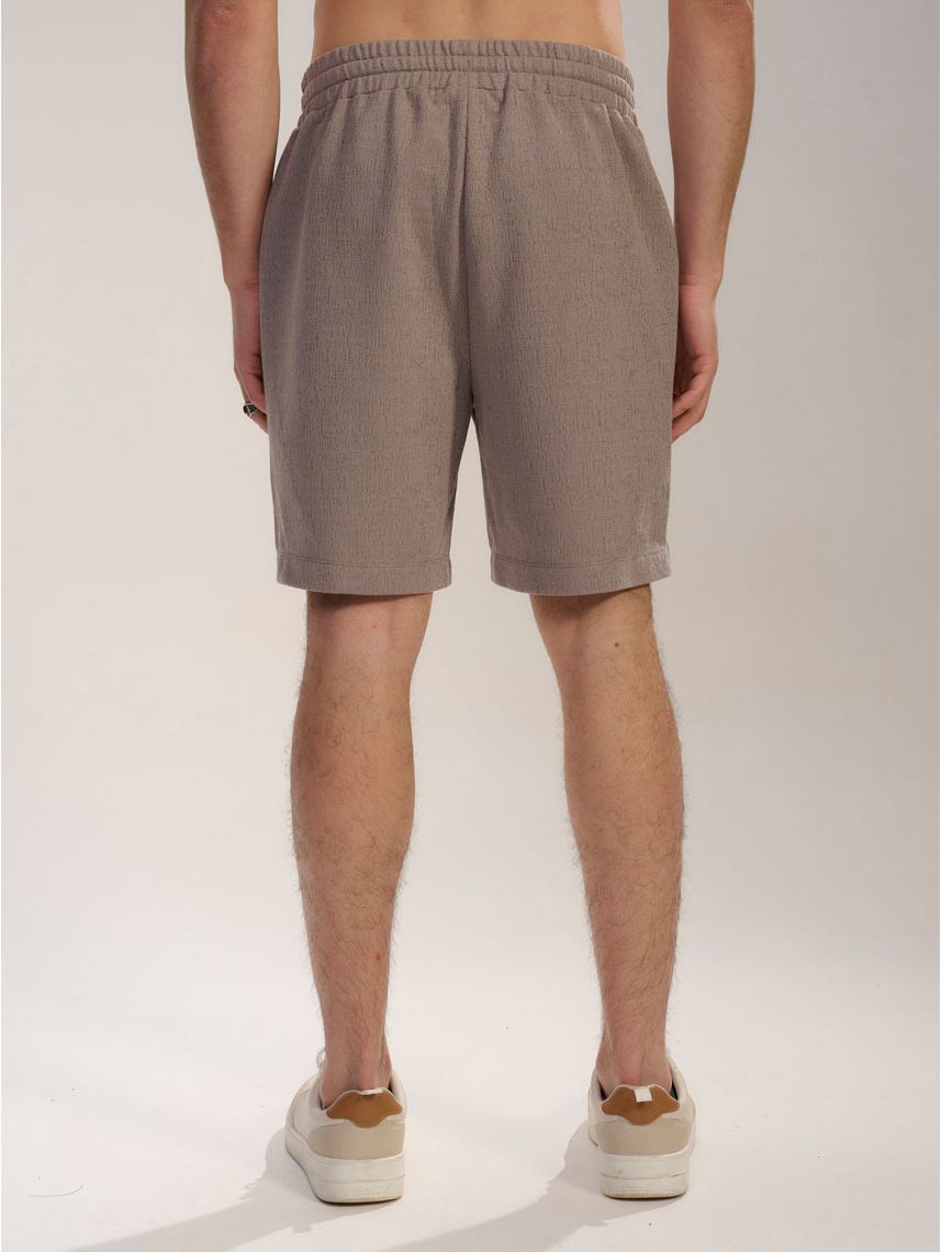 מכנסי טקסטורה קצרים