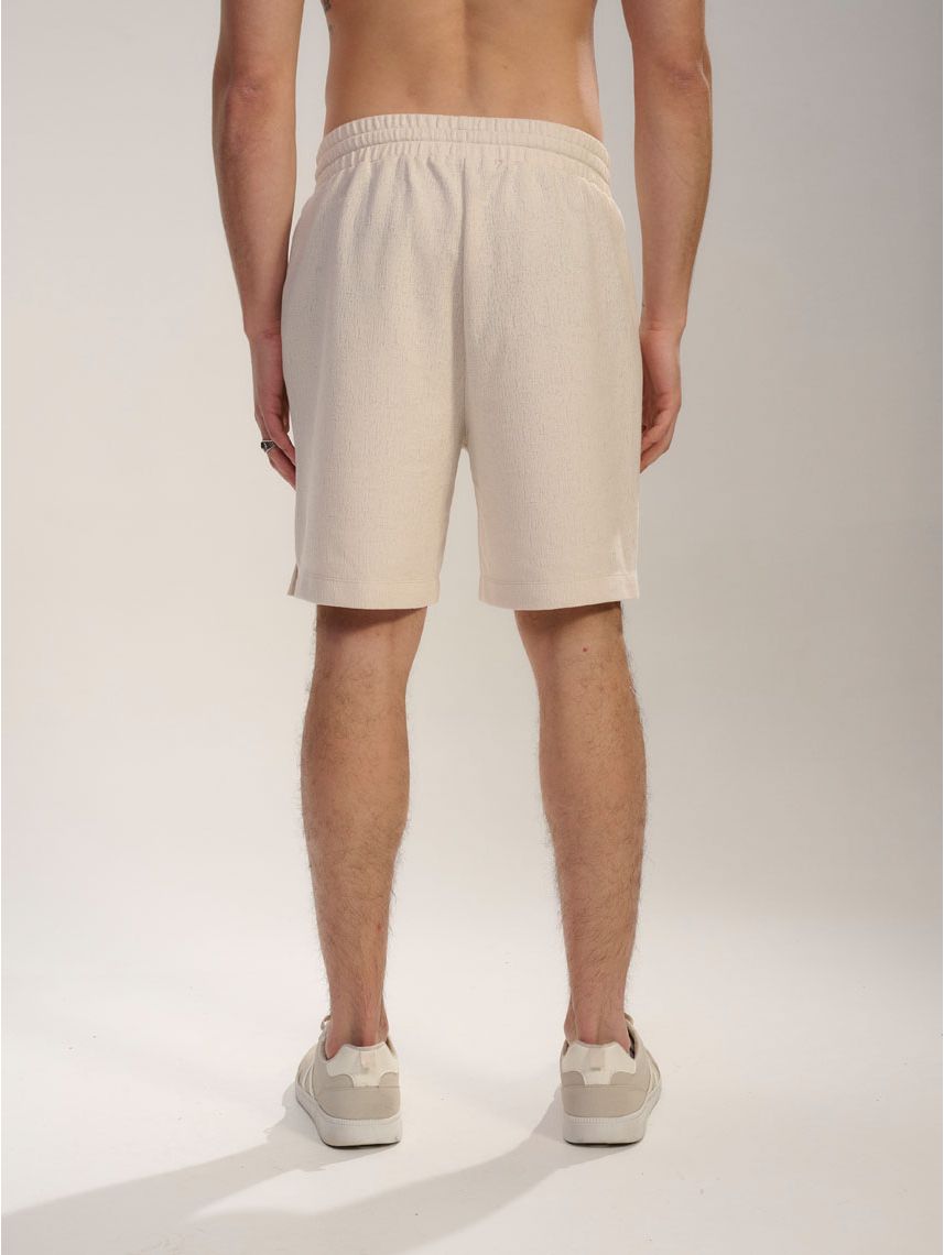 מכנסי טקסטורה קצרים