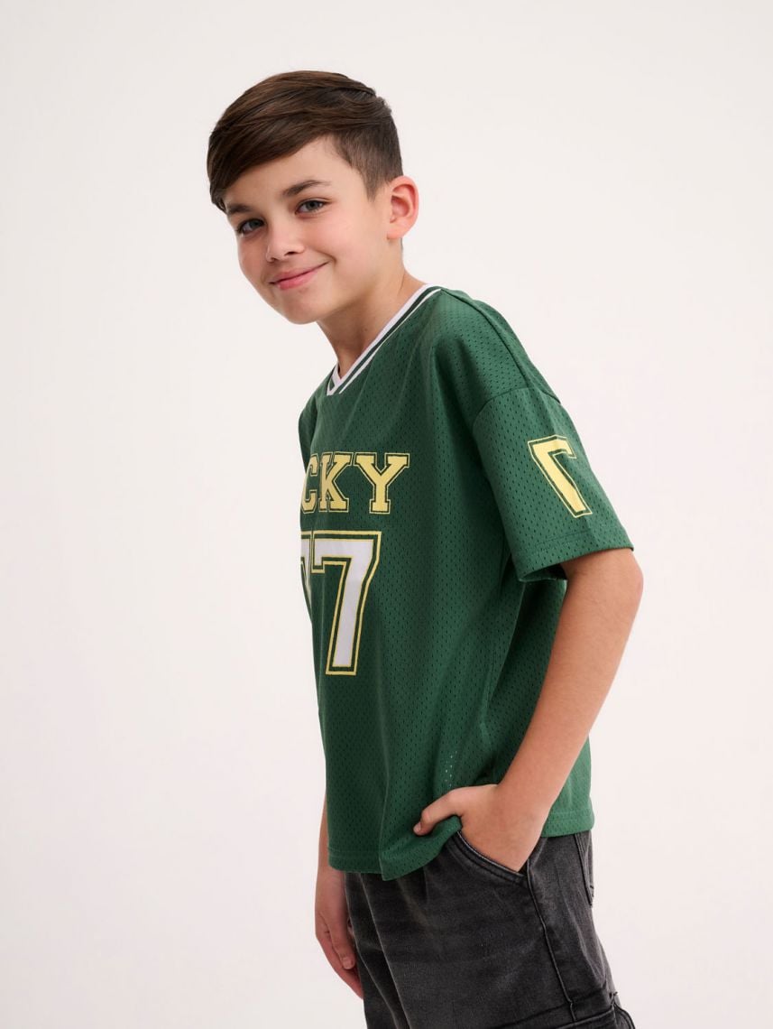 טי-שירט רשת ספורטיבית