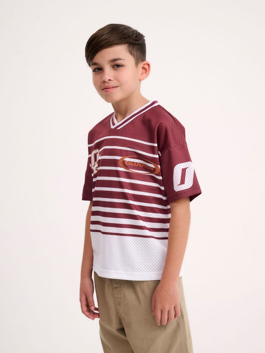 טי-שירט רשת ספורטיבית