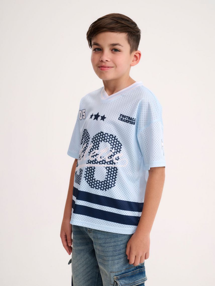 טי-שירט רשת ספורטיבית