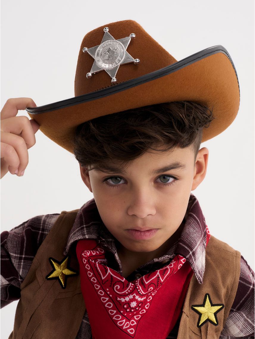 כובע לתחפושת קאובוי