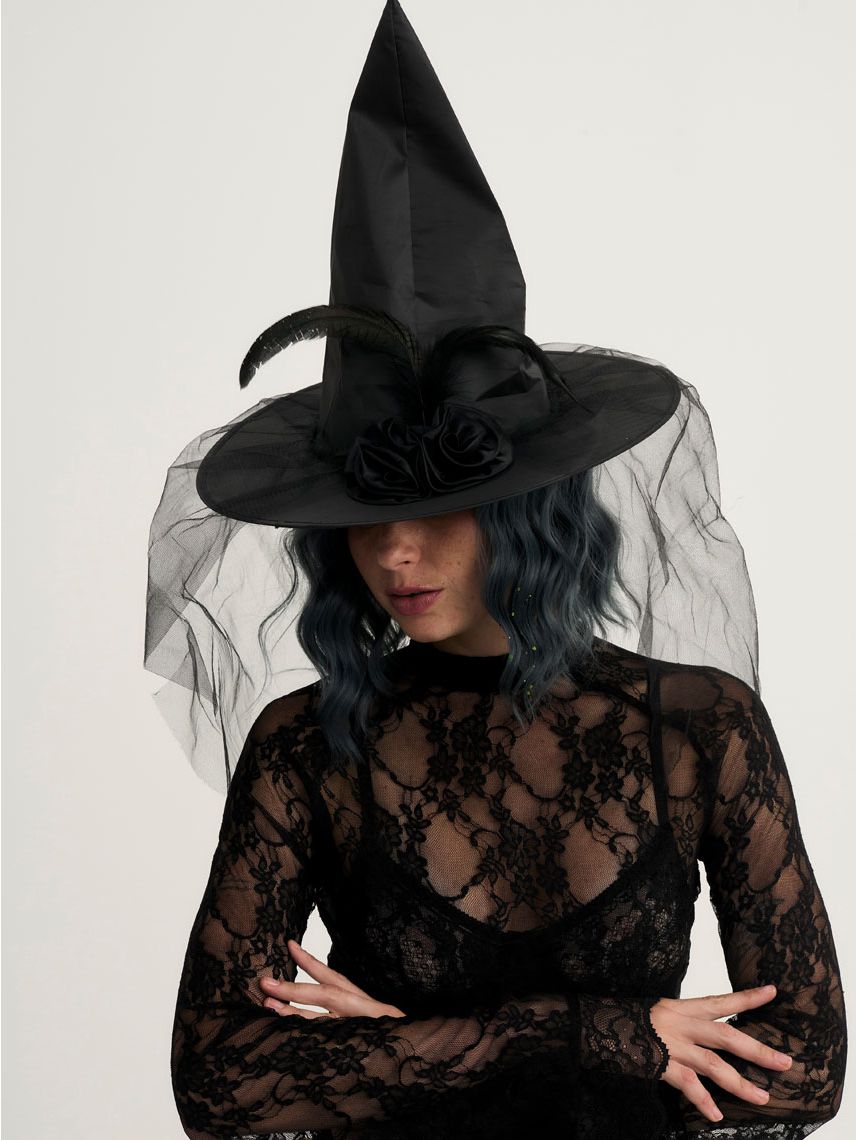 כובע לתחפושת מכשפה