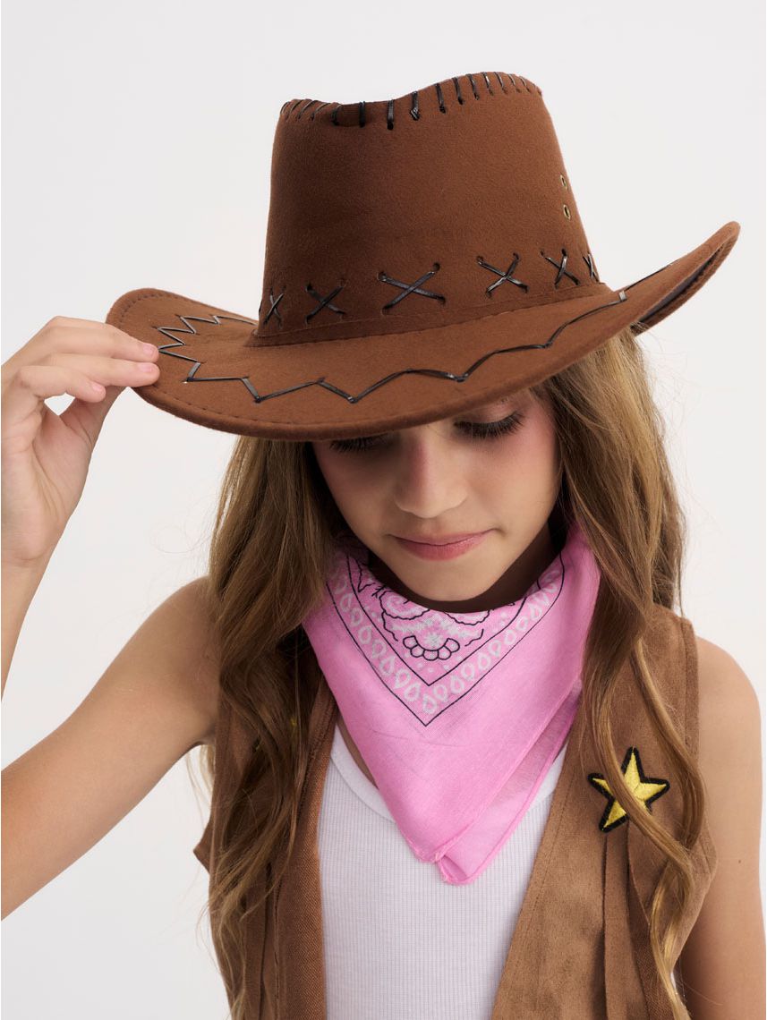 כובע לתחפושת קאובוי