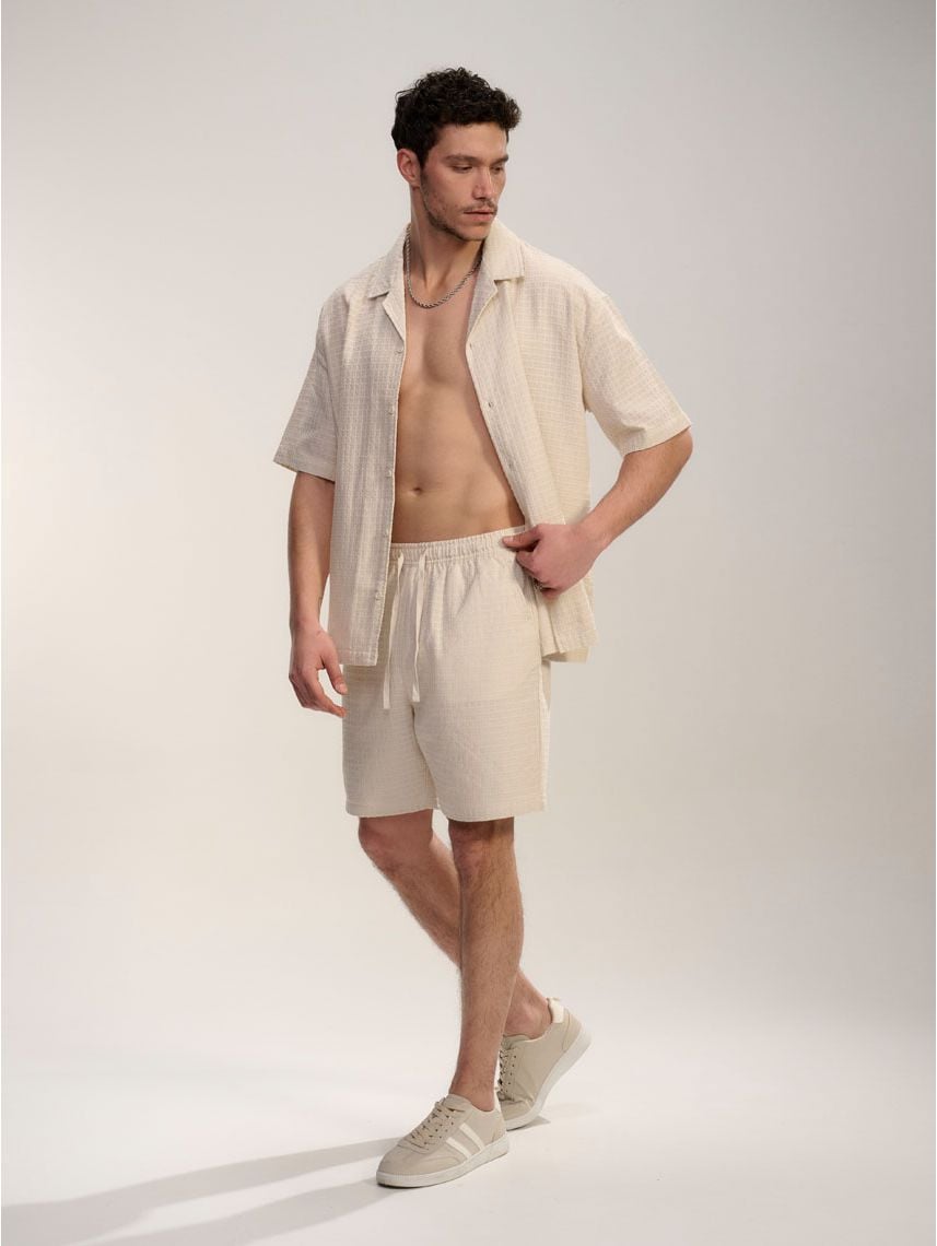 מכנסי ופל קצרים