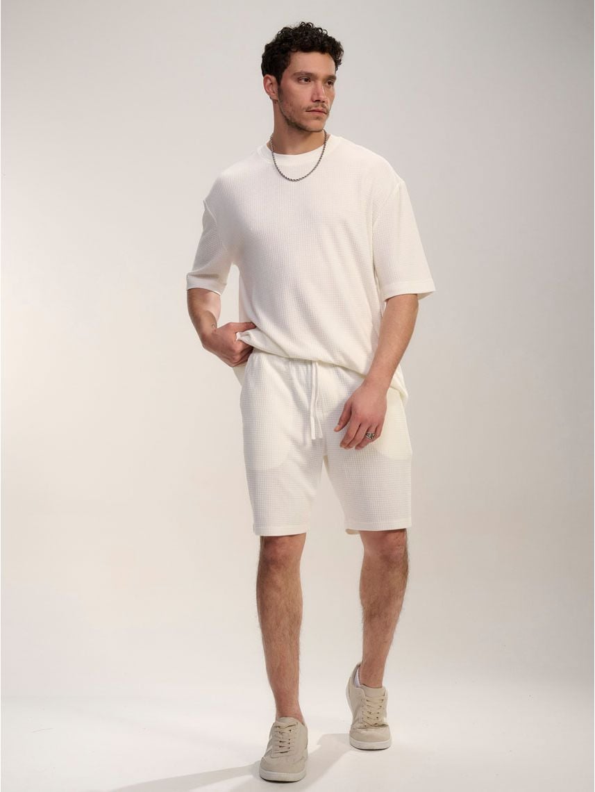 מכנסי ופל קצרים