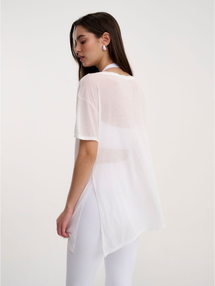 טי-שירט אקטיב אסימטרית