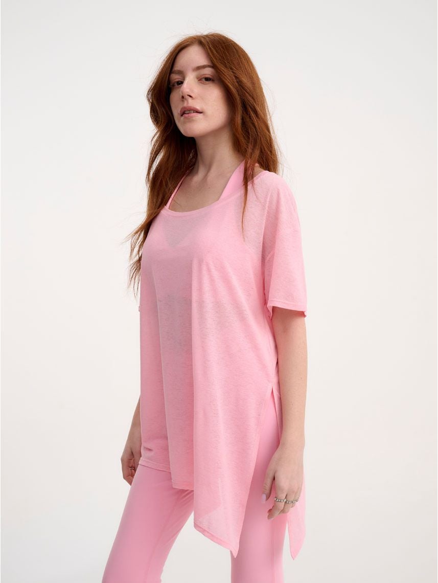 טי-שירט אקטיב אסימטרית