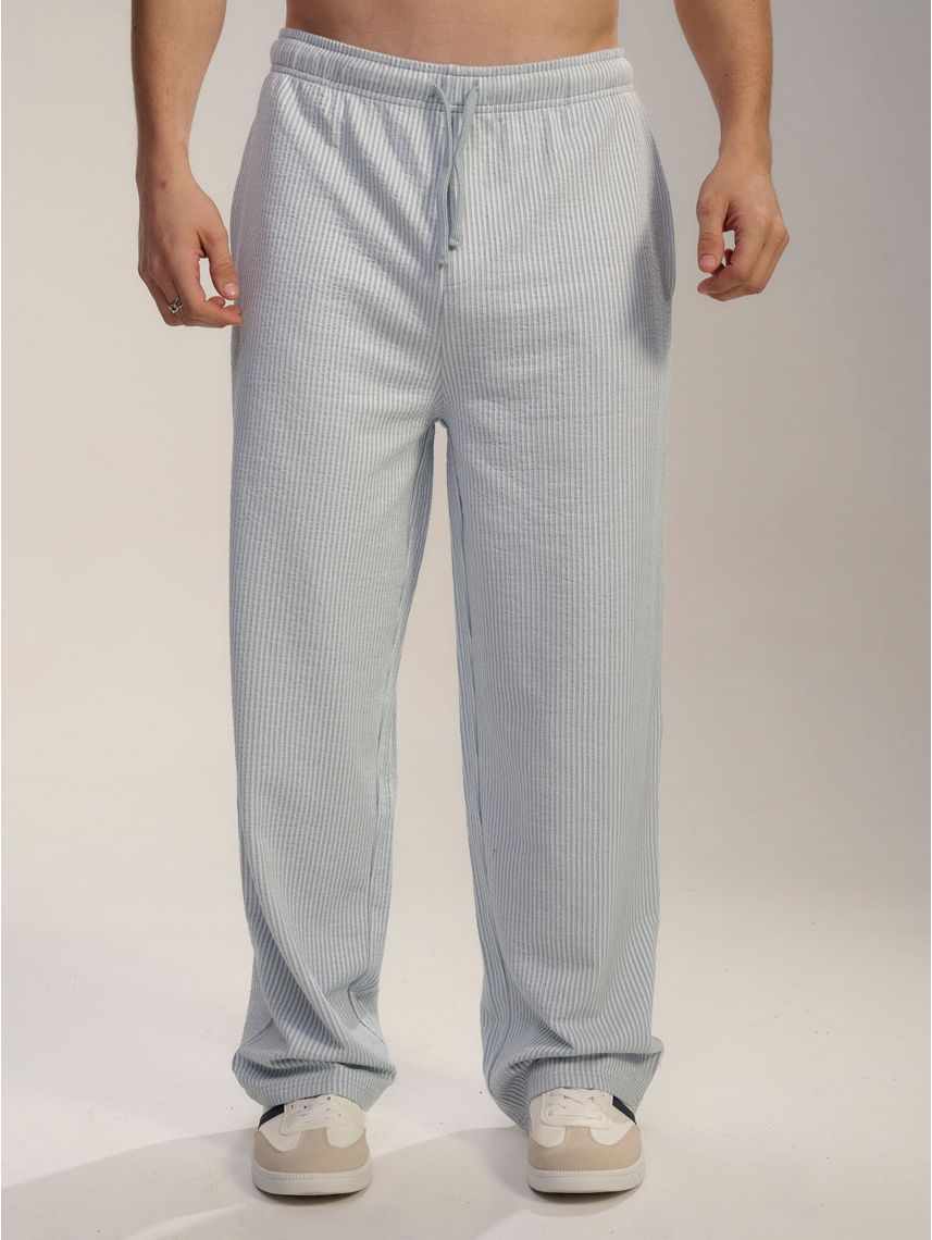 מכנסי טקסטורה ארוכים