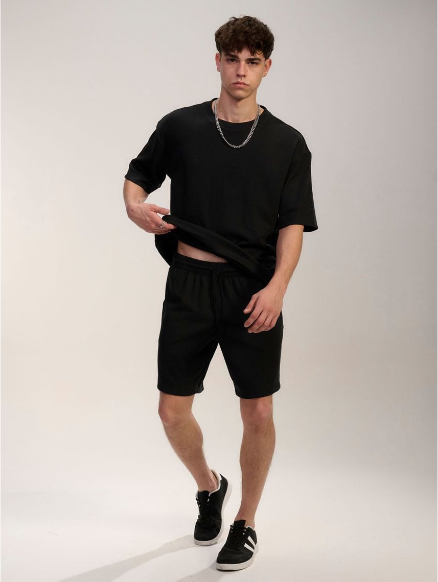 מכנסי סריג קצרים