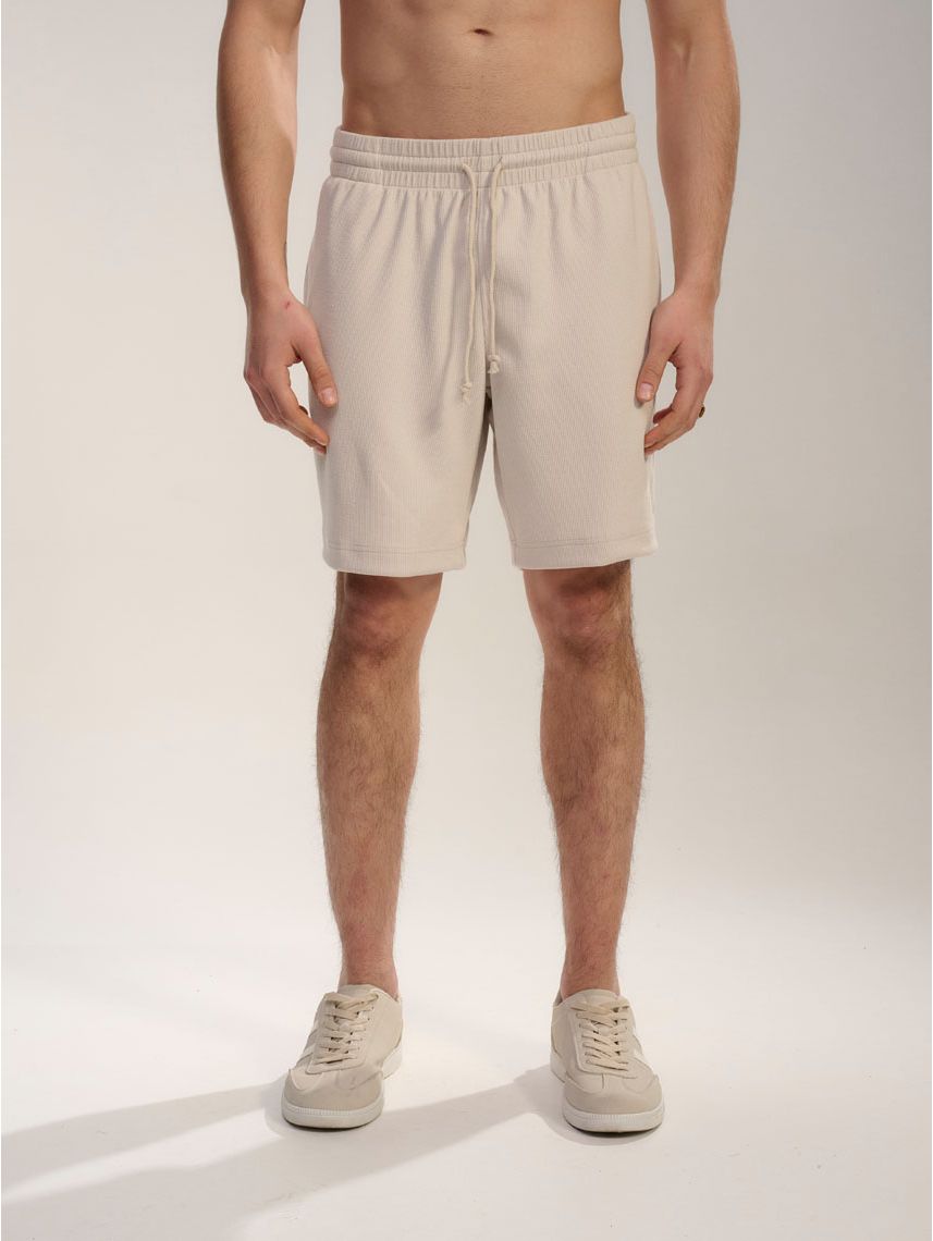 מכנסי סריג קצרים