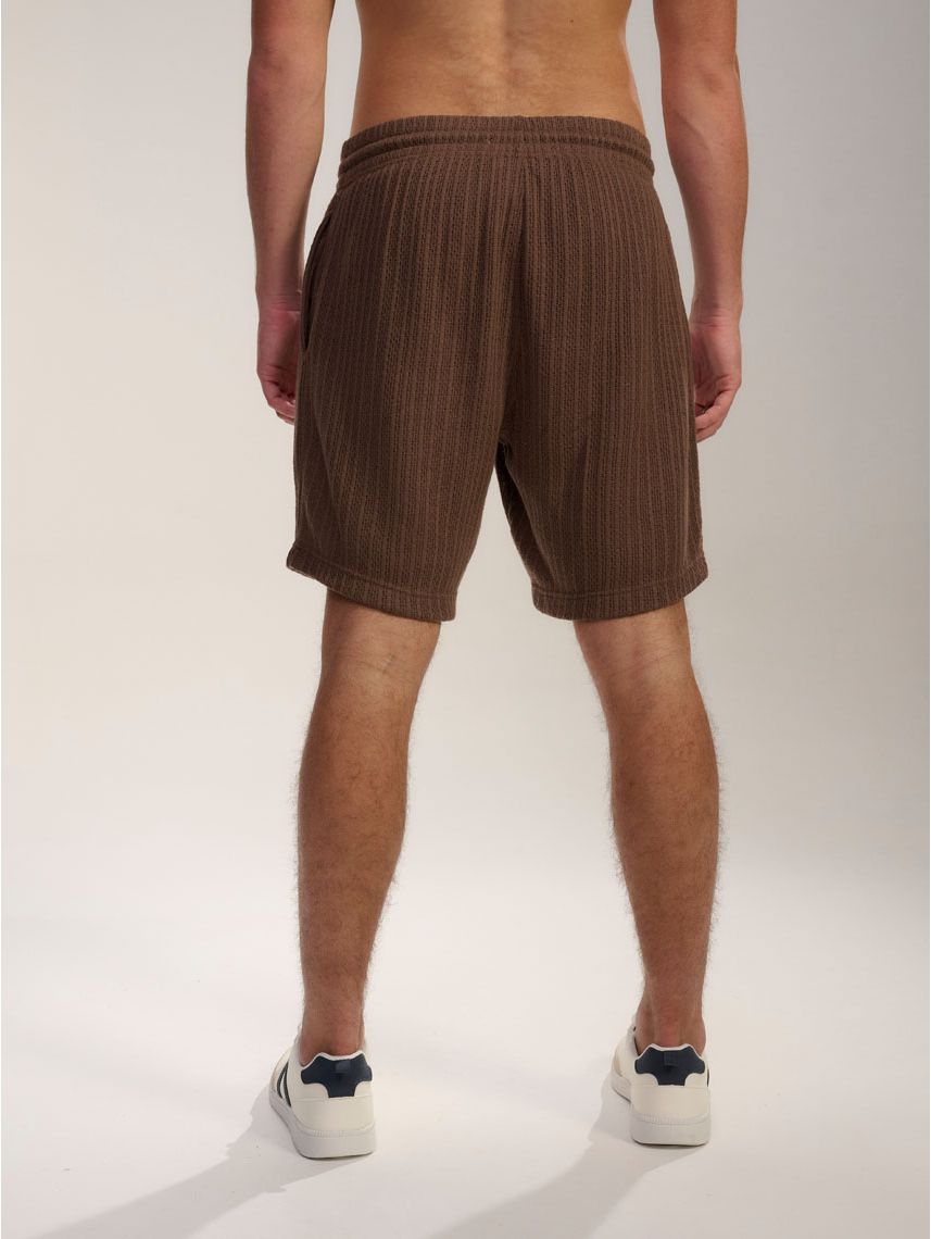 מכנסי טקסטורה קצרים