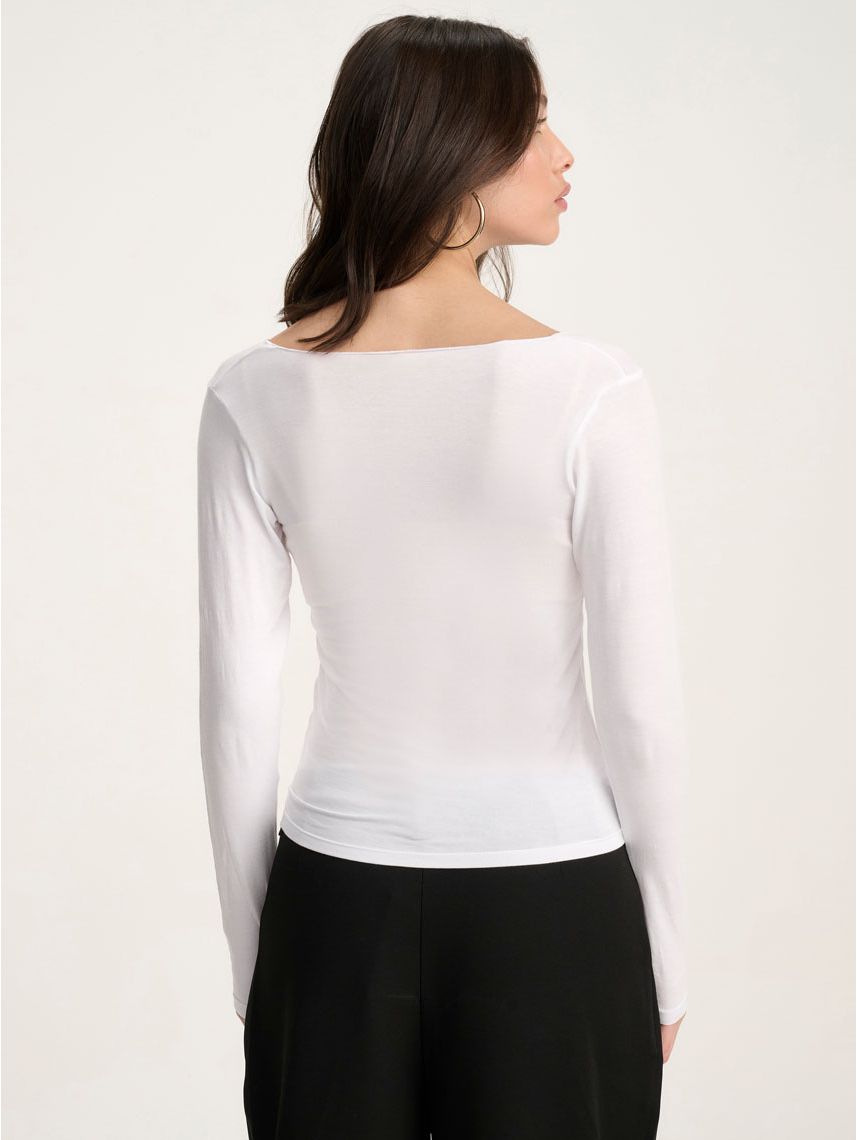 חולצת בייסיק ארוכה