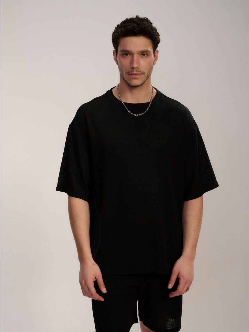 טי-שירט סרוגה