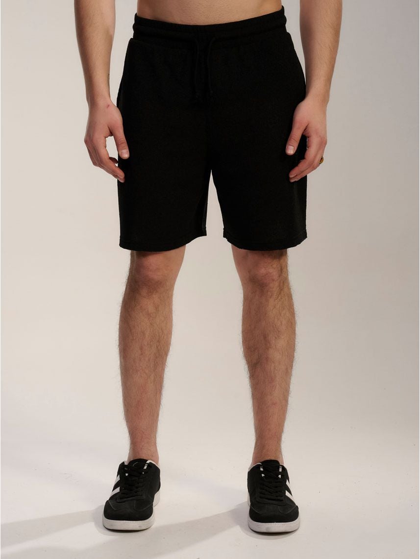 מכנסי טקסטורה קצרים