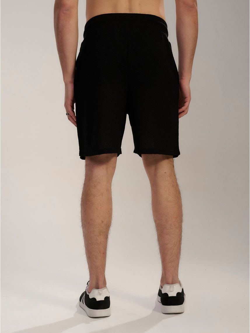 מכנסי טקסטורה קצרים