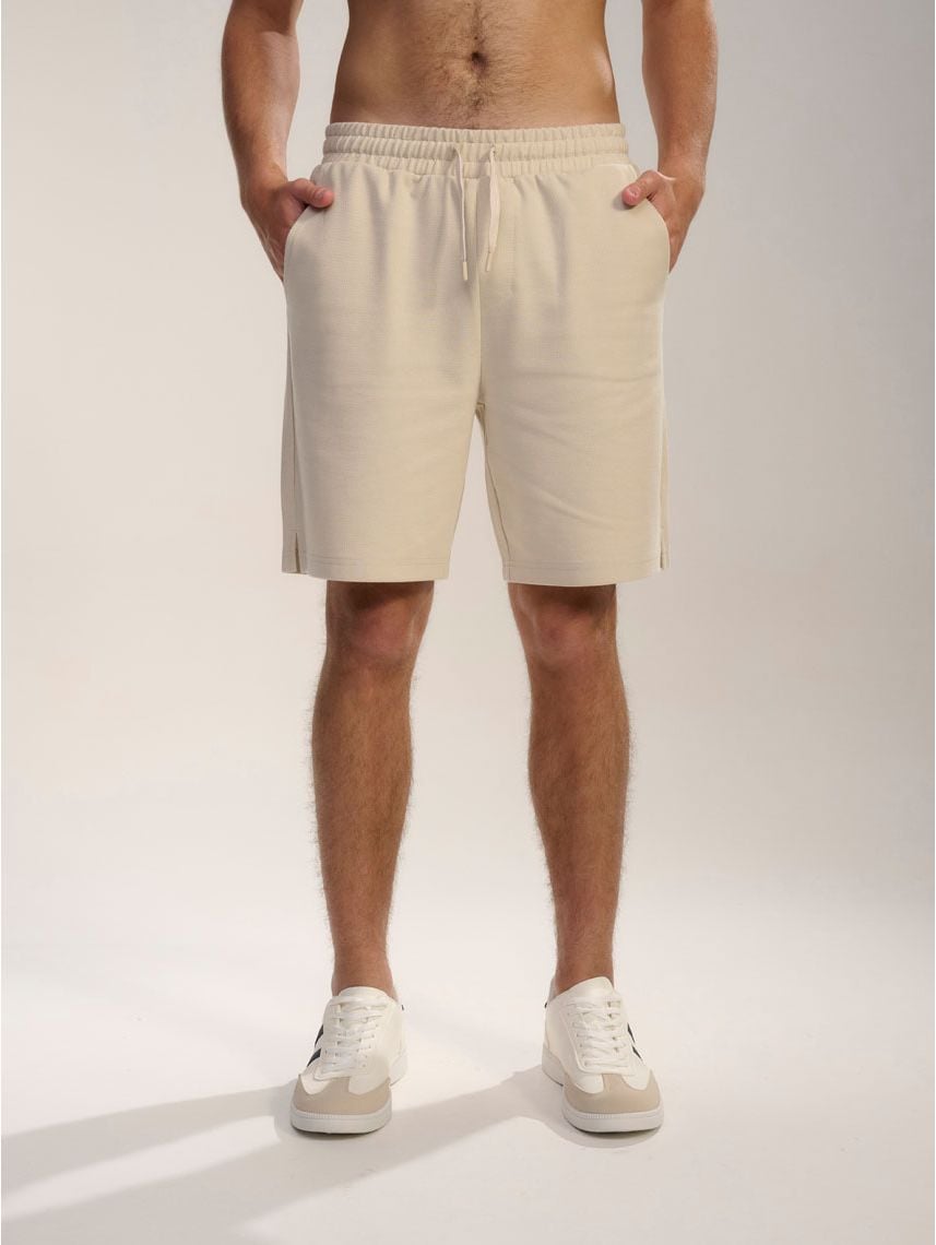 מכנסי סריג קצרים