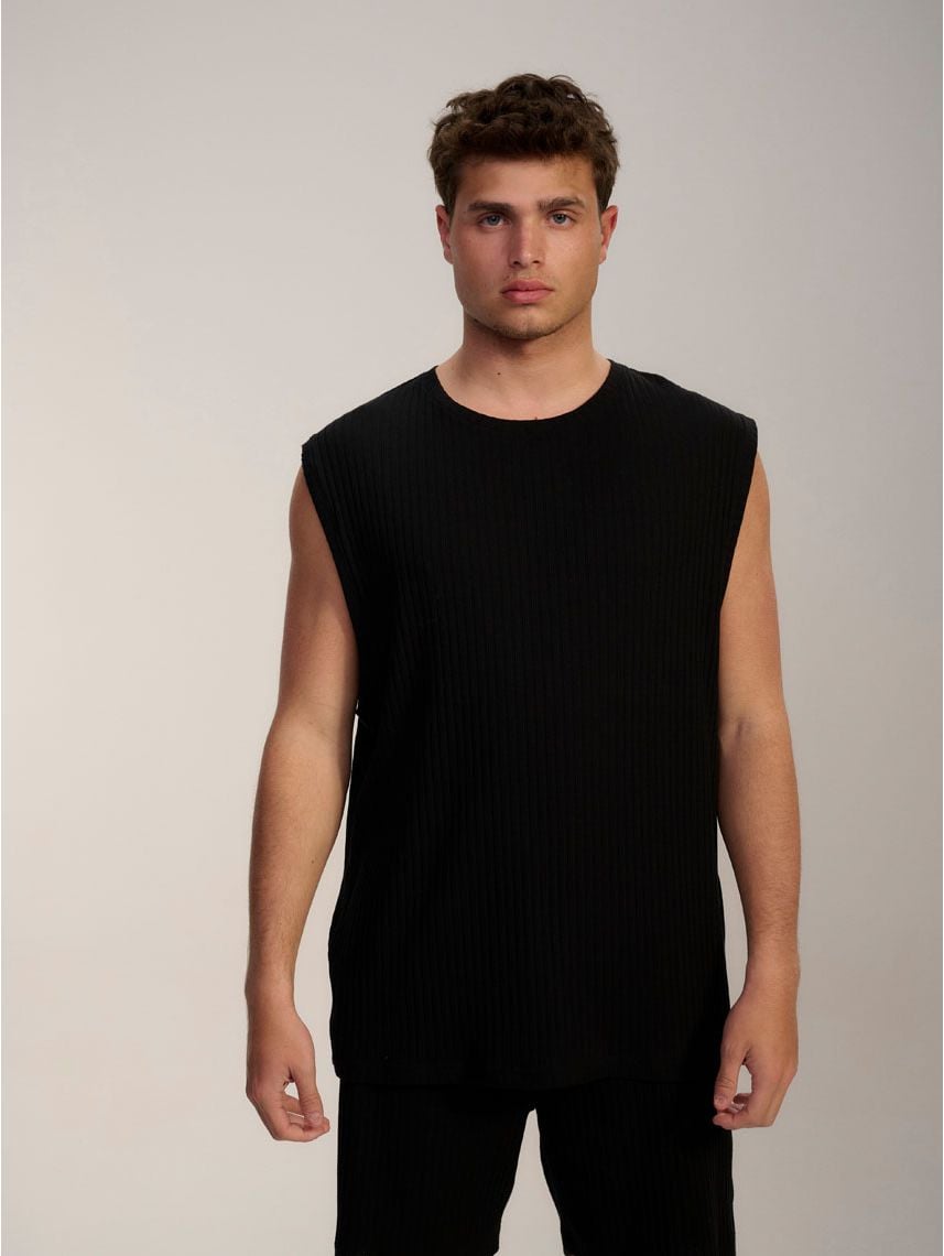 גופיית טקסטורת פסים