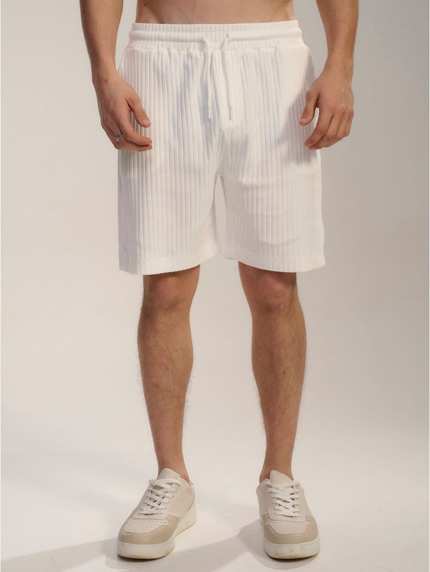 מכנסי סריג קצרים