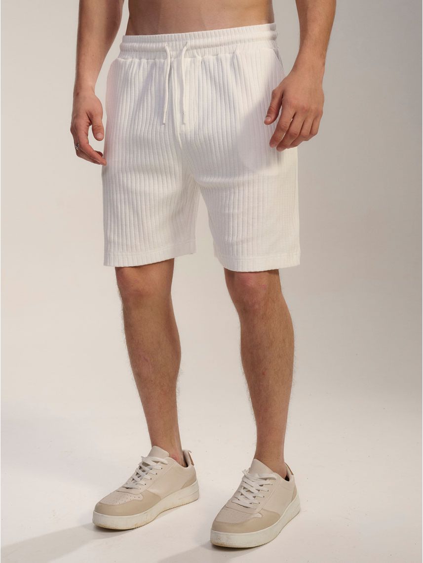 מכנסי סריג קצרים