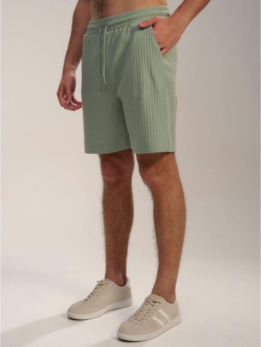 מכנסי סריג קצרים