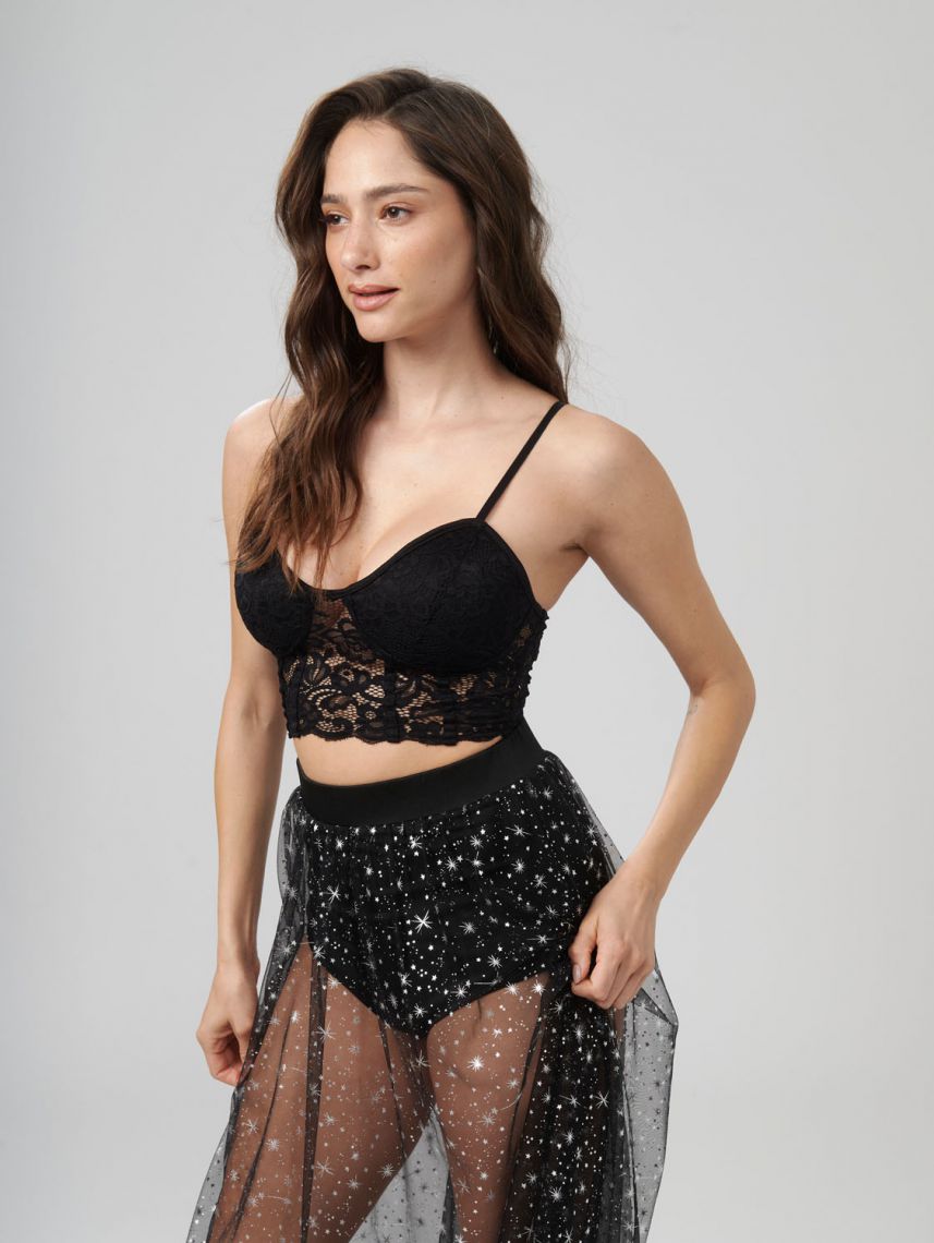 טופ מחוך תחרה