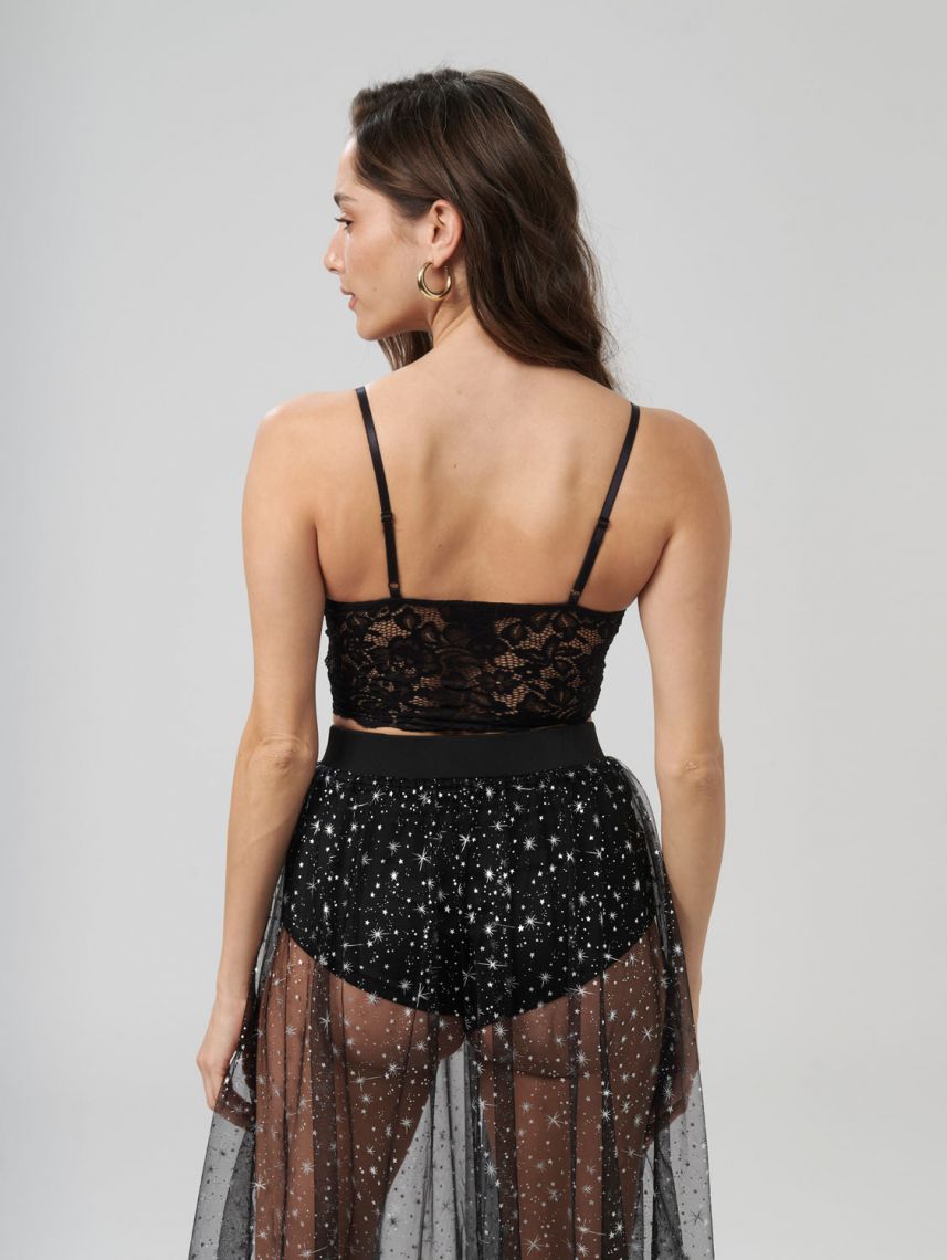 טופ מחוך תחרה