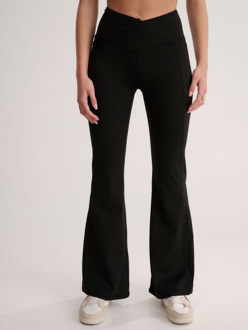 מכנסי אקטיב FLARE ארוכים