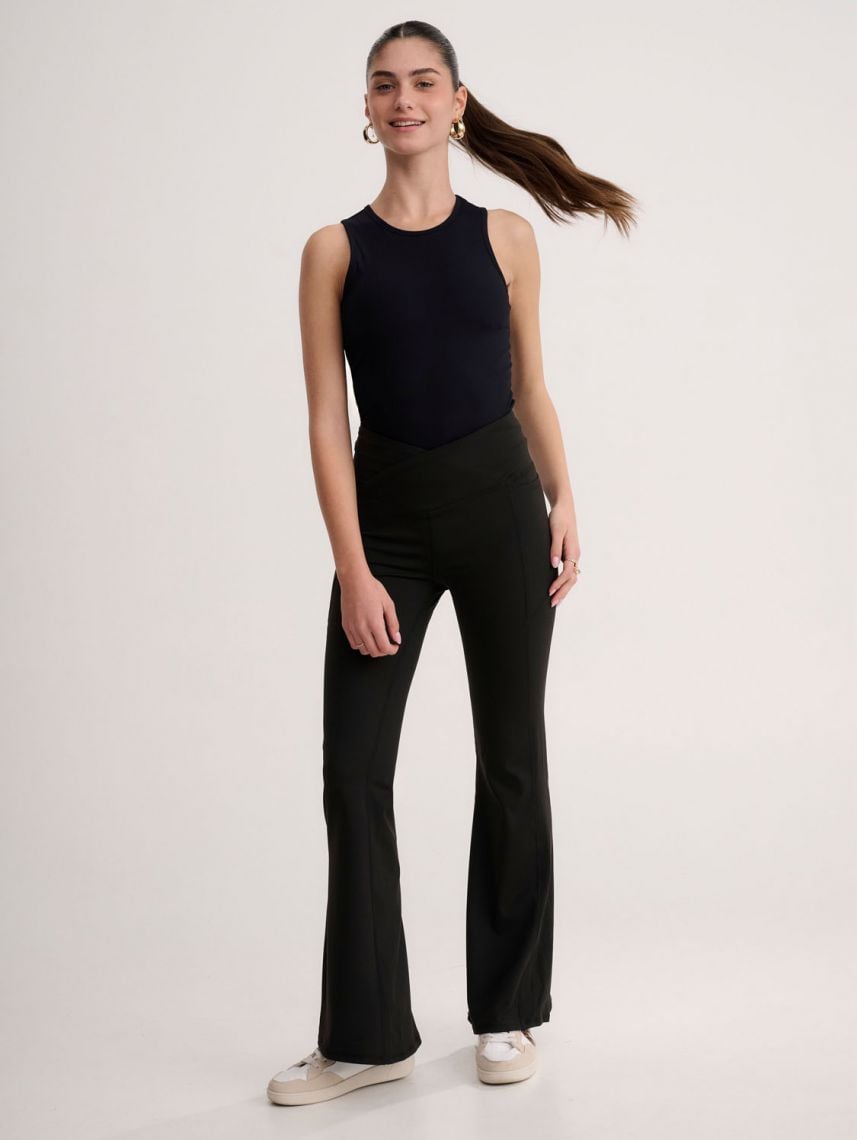 מכנסי אקטיב FLARE ארוכים