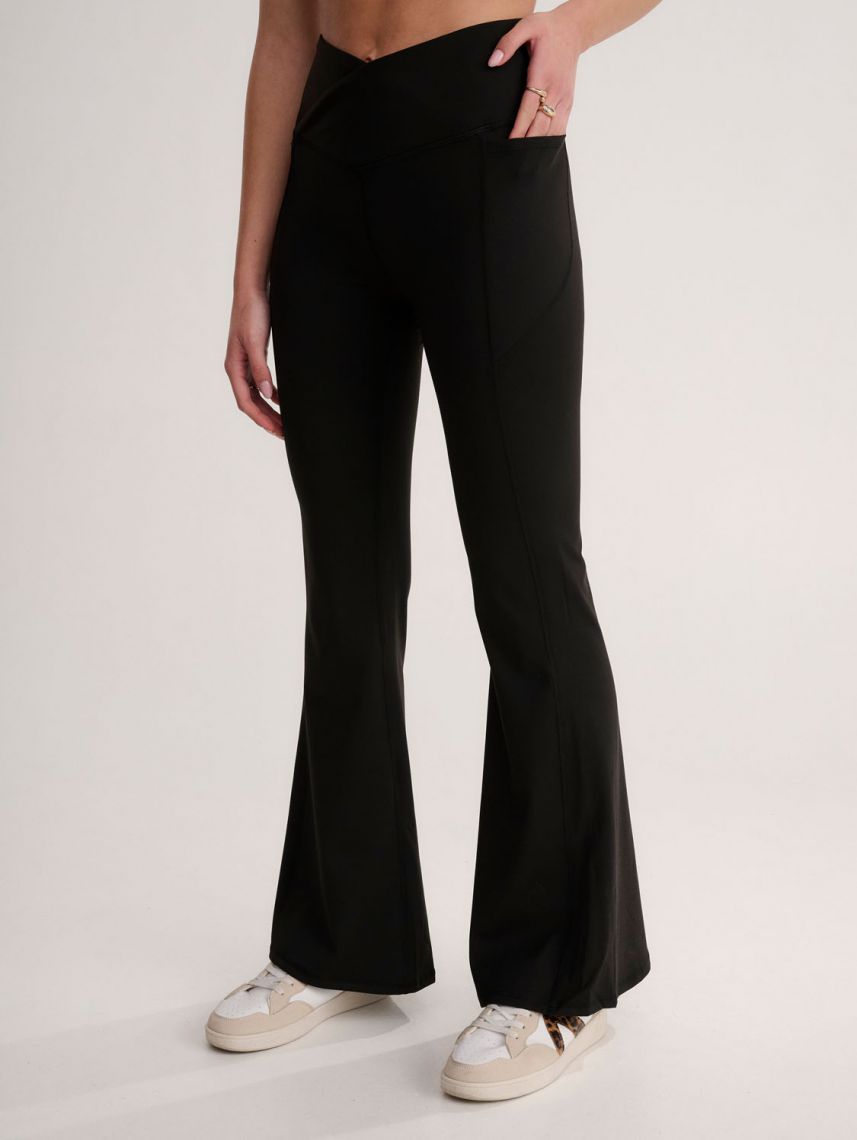 מכנסי אקטיב FLARE ארוכים