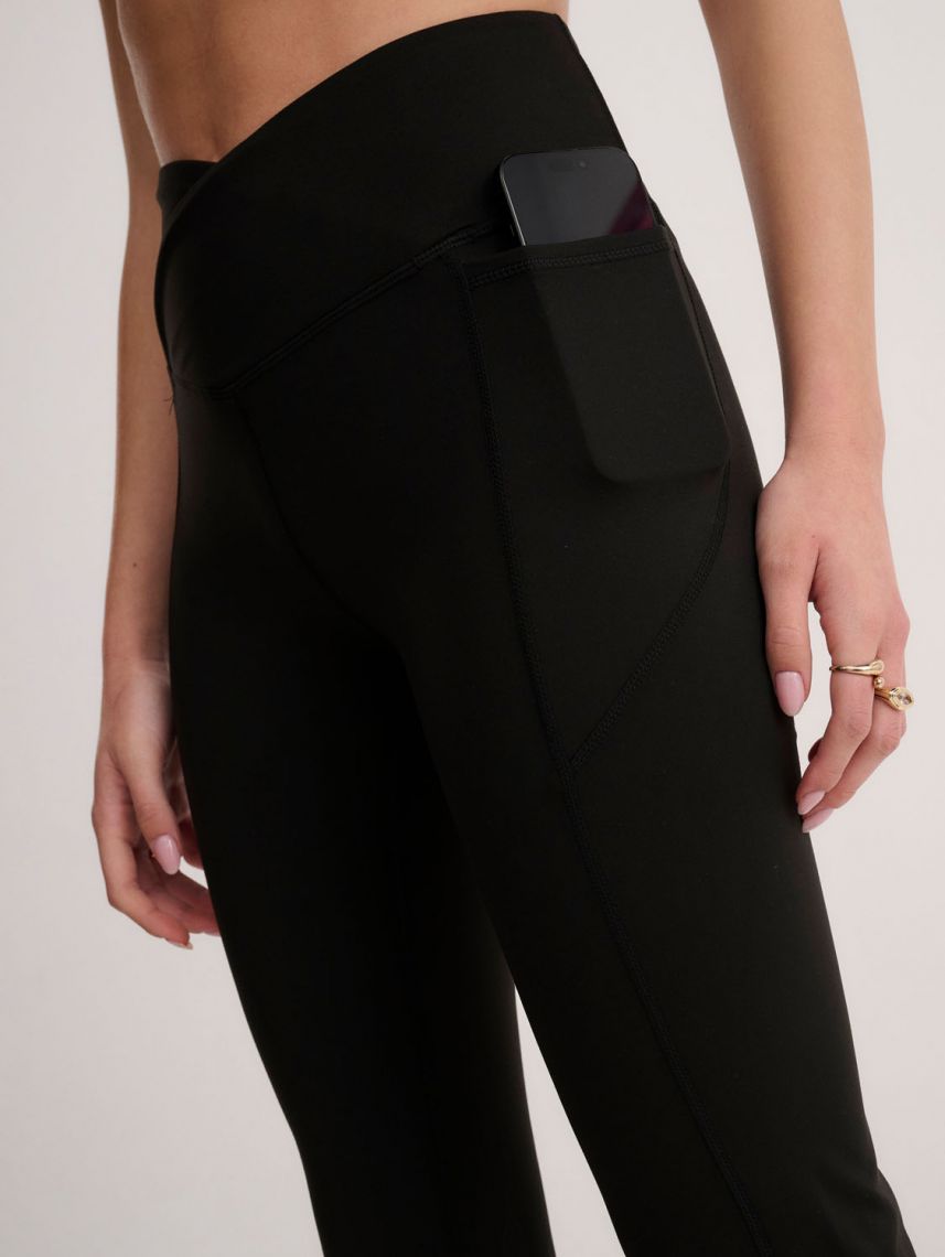 מכנסי אקטיב FLARE ארוכים