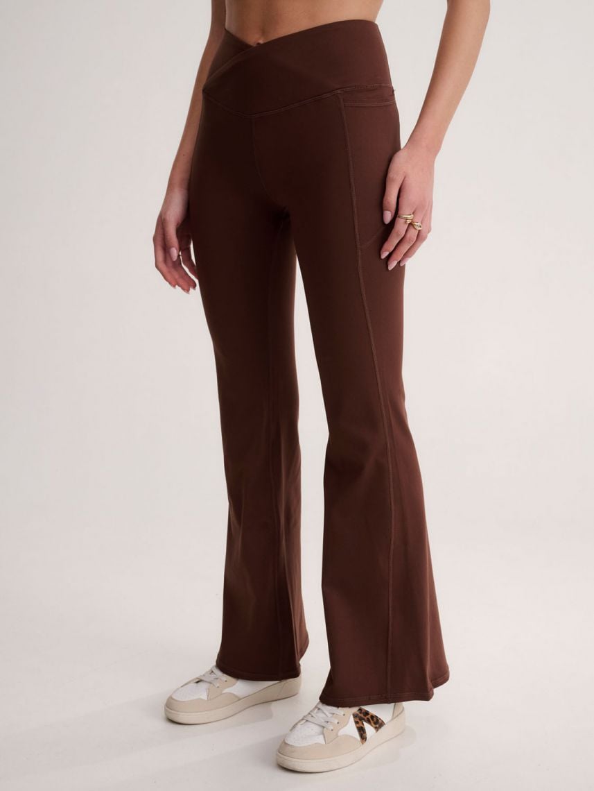 מכנסי אקטיב FLARE ארוכים