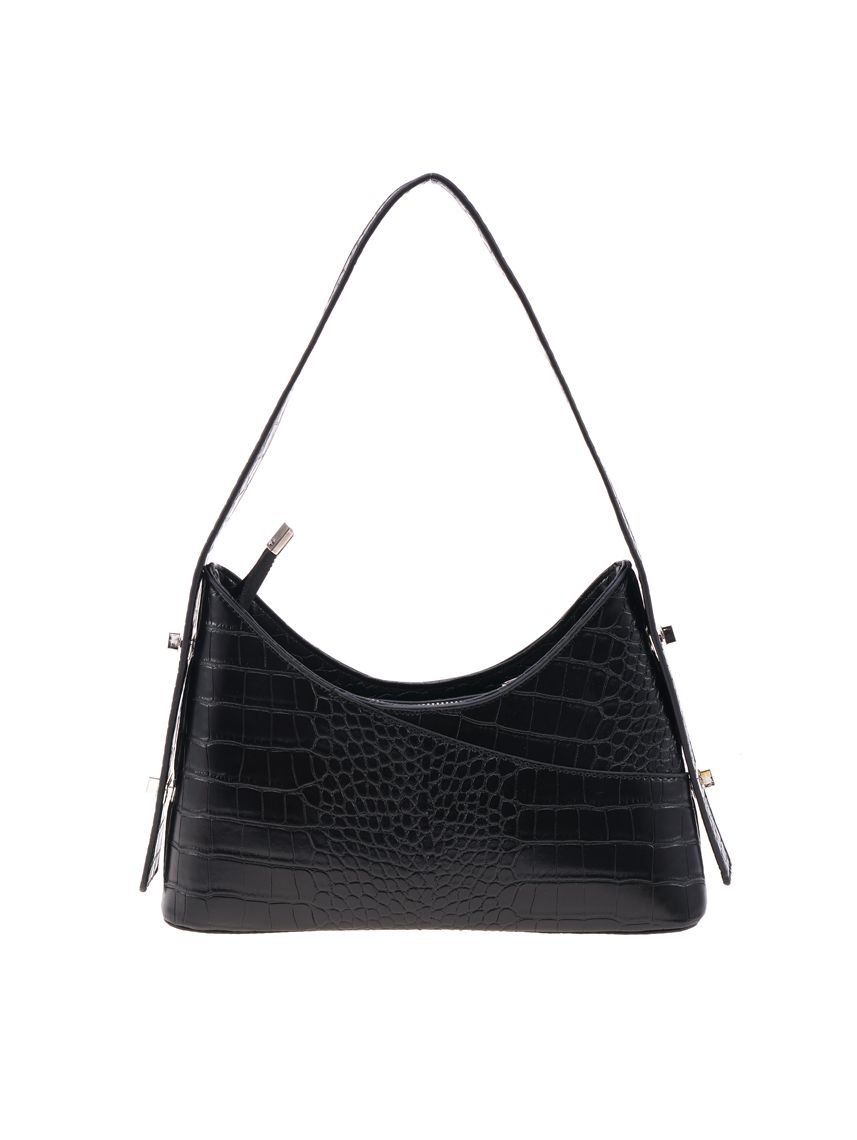 תיק צד קרוקו