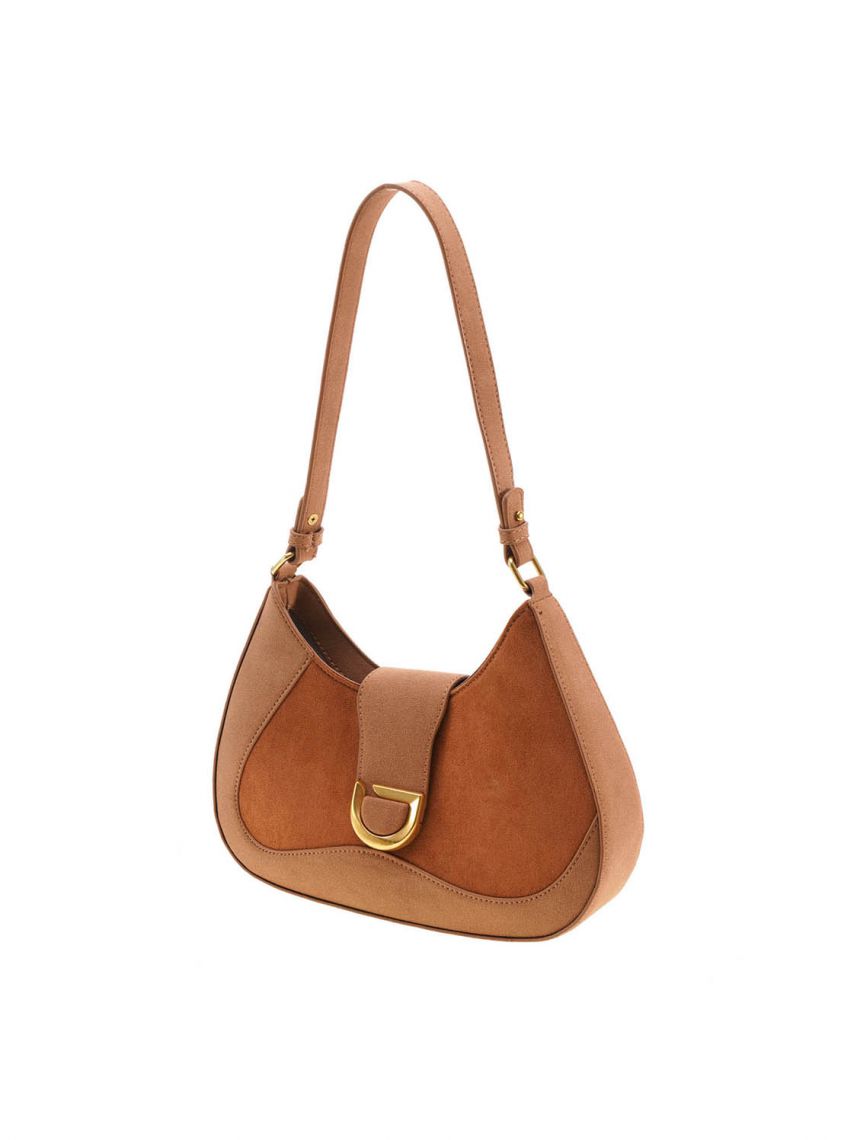 תיק צד אבזם זהב