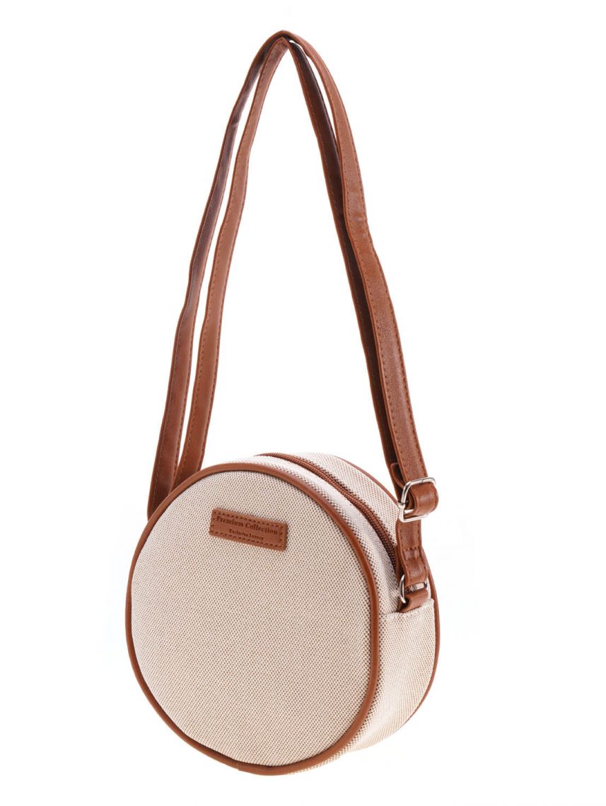 תיק צד עגול