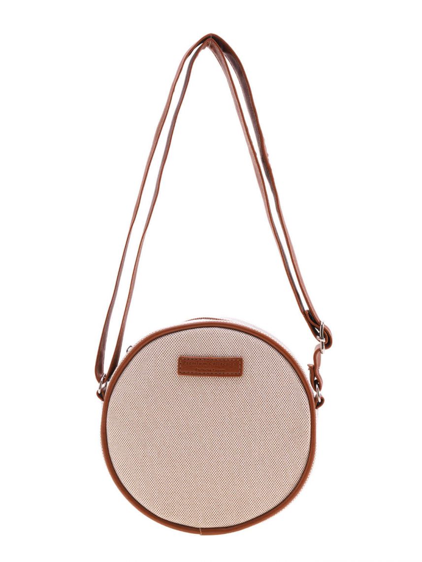 תיק צד עגול