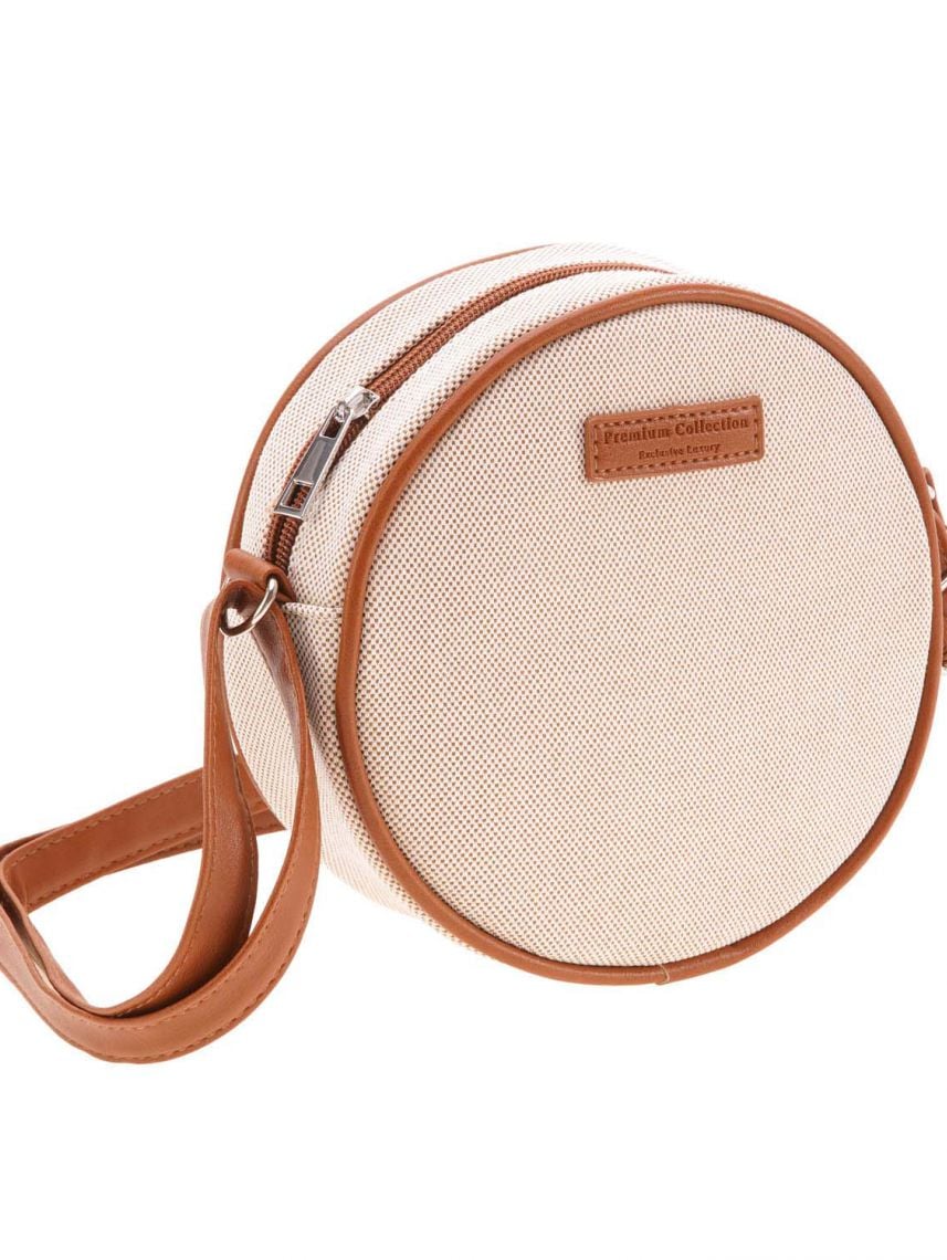 תיק צד עגול