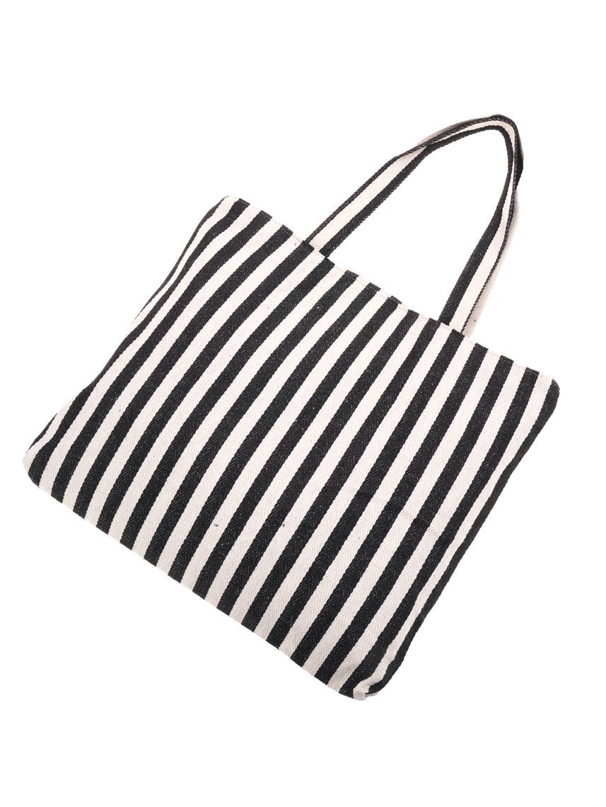 תיק צד פסים