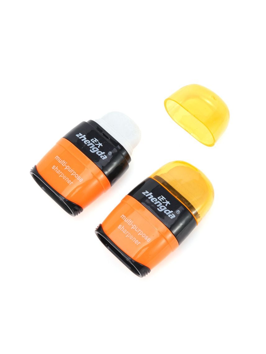 סט 2 מחק מחדד 2 ב-1