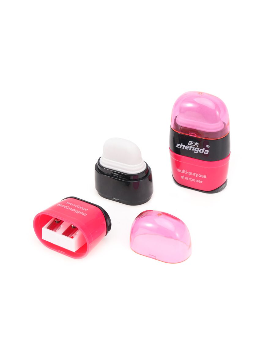 סט 2 מחק מחדד 2 ב-1