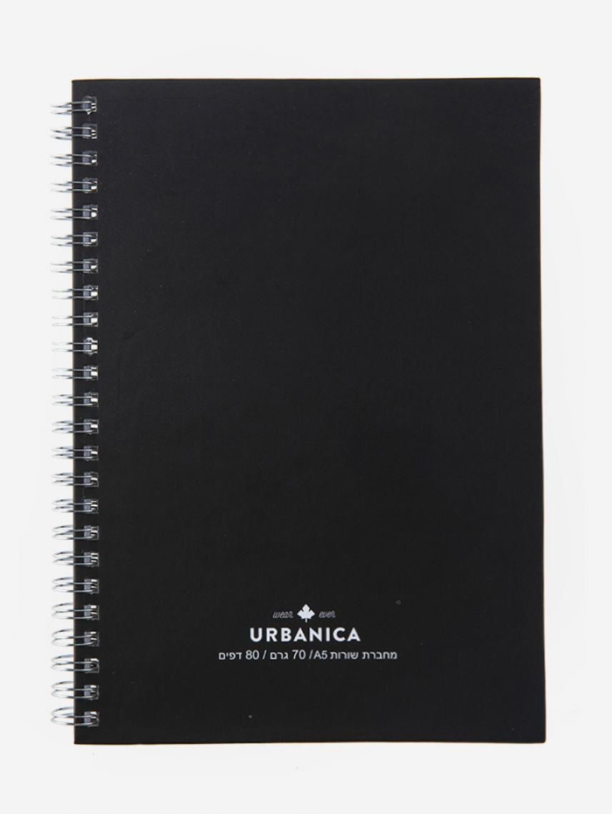 מחברת ספירלה שורות