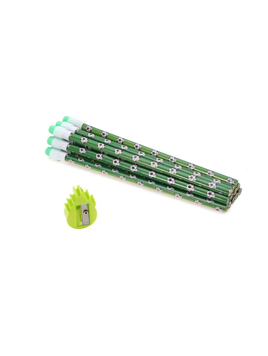 סט 12 עפרונות ומחדד