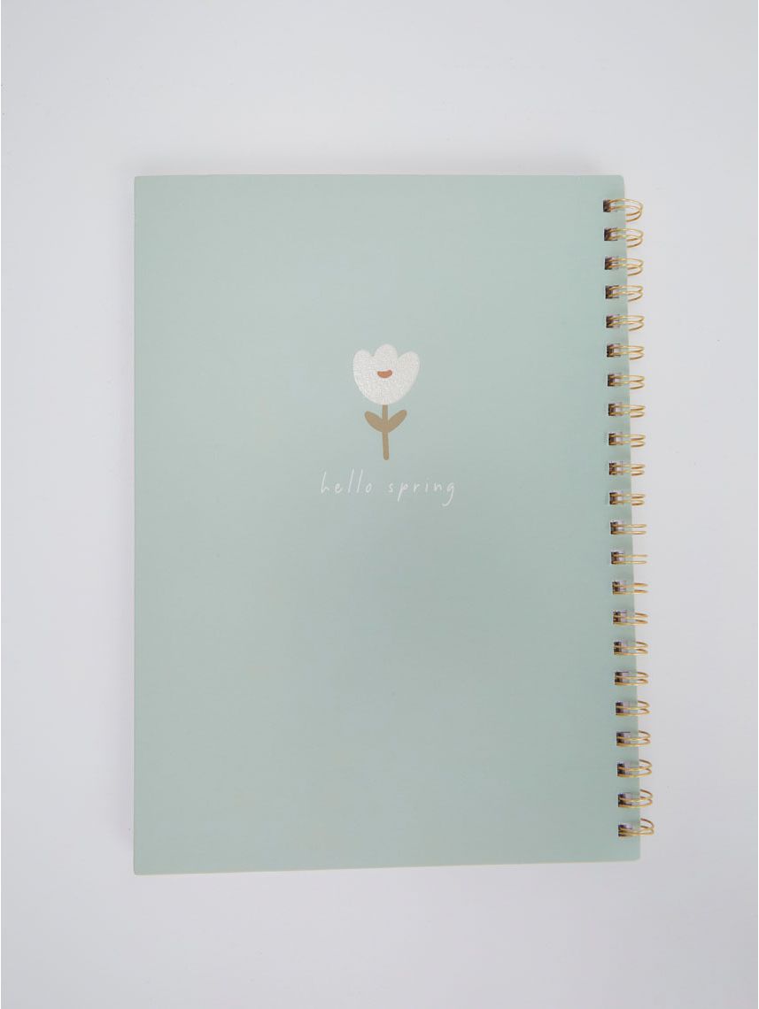 מחברת ספירלה שורות מעוצבת A4