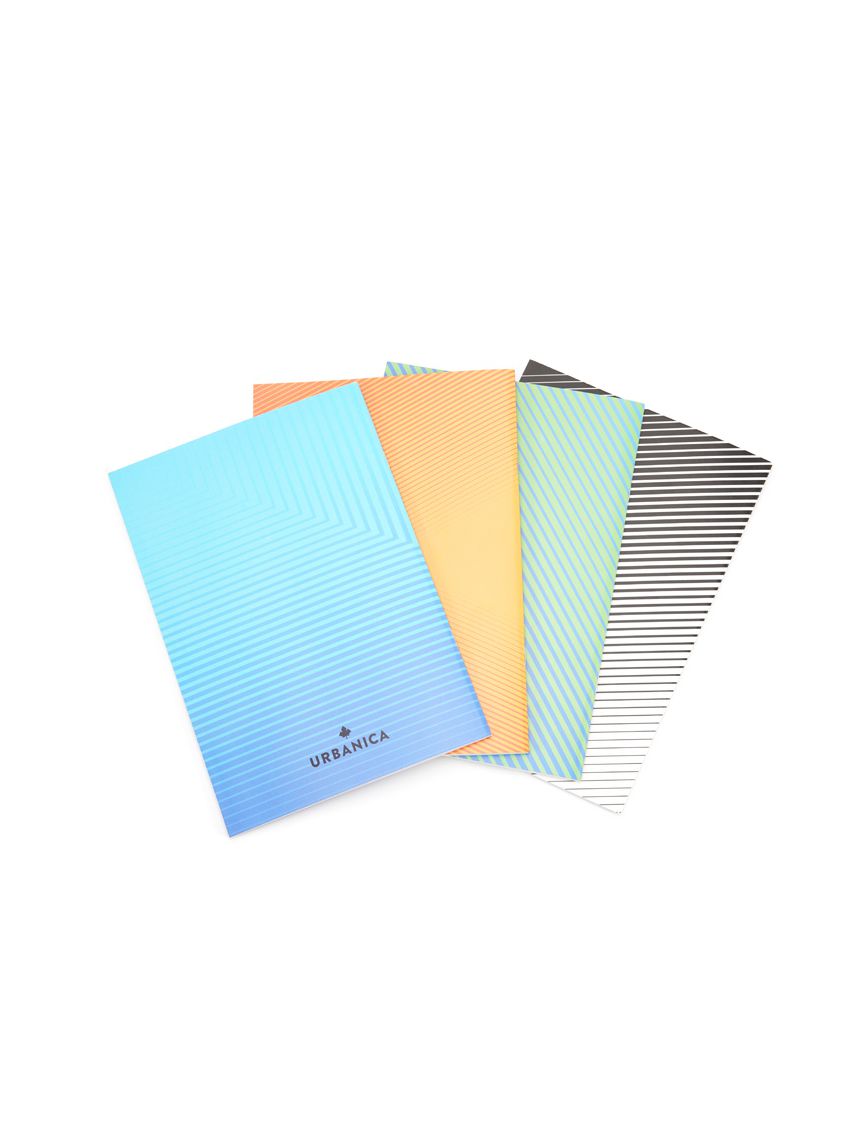 מארז 4 מחברות חלקות