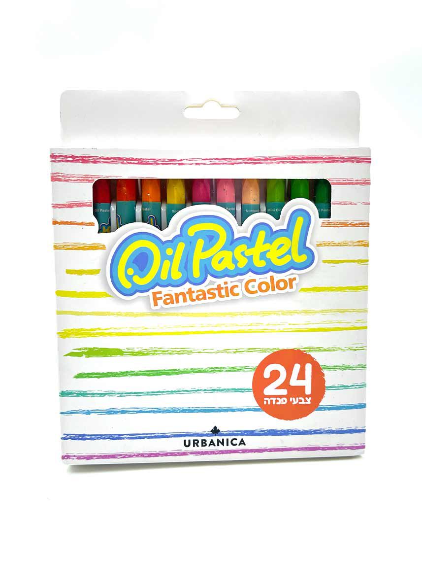 מארז 24 צבעי פסטל
